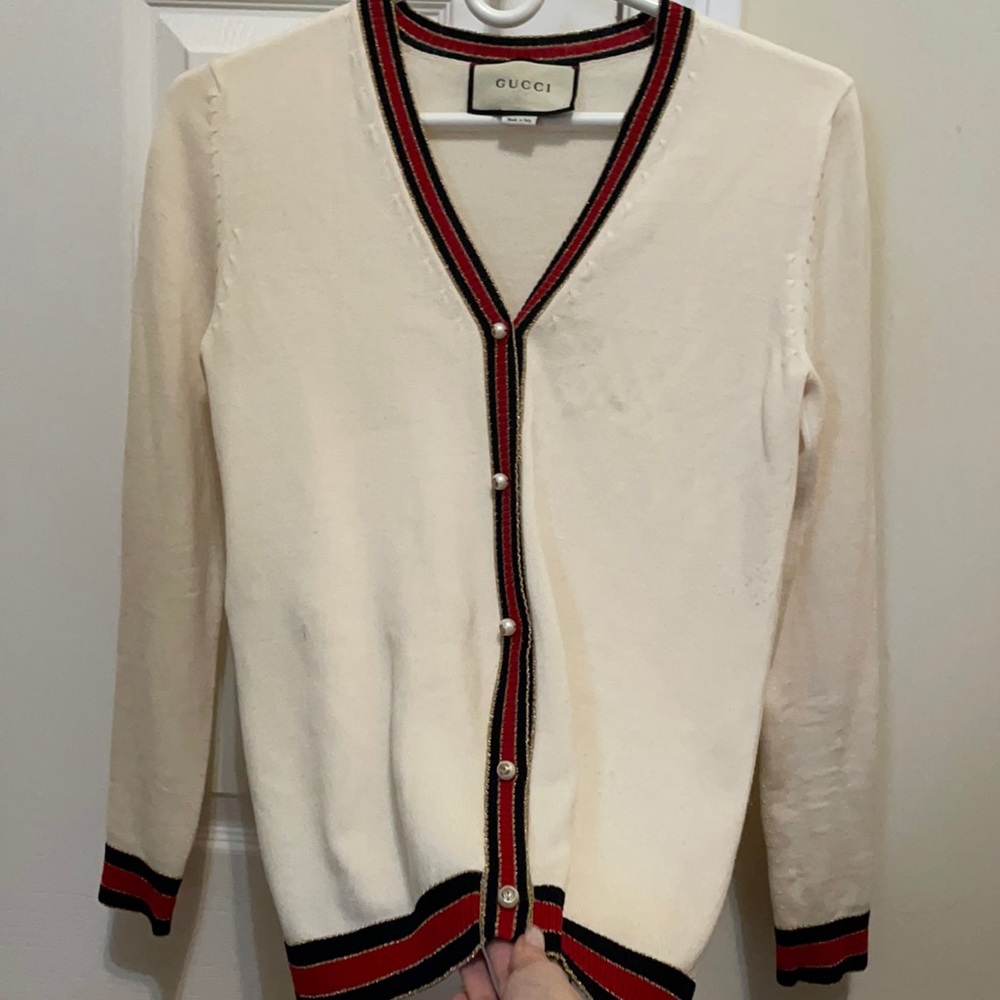 Gucci cardigan size S